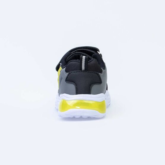 344276-72 Всепогодные кроссовки из материала SoftShell с подсветкой на подошве для мальчики чер-сер фото №5