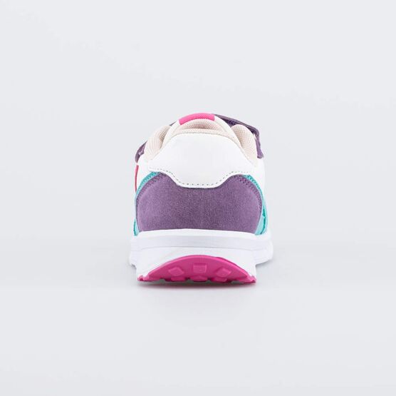 644427-72 Яркие кроссовки на липучках для девочки бежевый фото №5