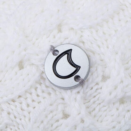 07811410-40 Теплая шапка-бини Белый для девочки белый фото №3