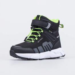 654871-41 Мембранные ботинки SoftShell для мальчика-подростка для мальчики чер-сал