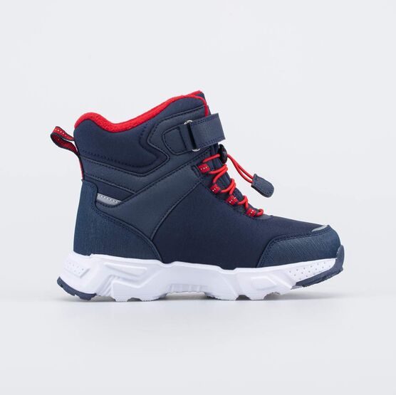 654871-42 Мембранные ботинки SoftShell для мальчика-подростка для мальчики син-кра фото №2