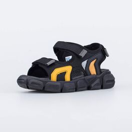 724041-12 Пляжная обувь для мальчики чер-ора