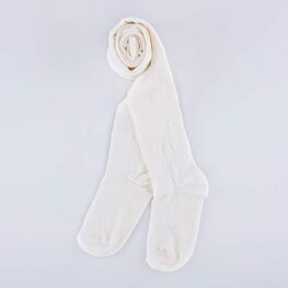 07032439-40 Ажурные колготки для девочки молочный для универсальные бежевый фото №2