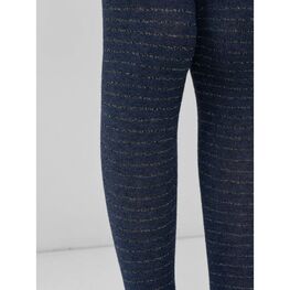 07832492-40 Колготки хлопковые темно-синиие для девочки т.син фото №2