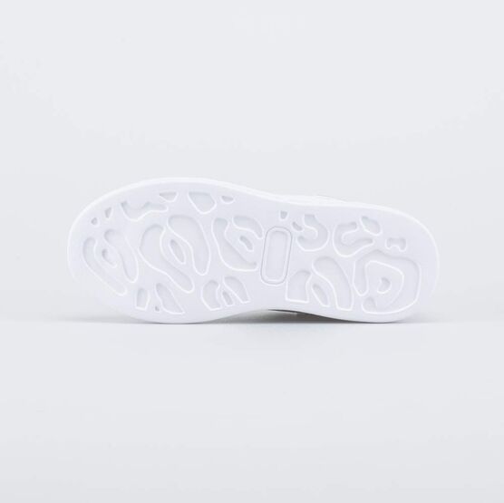 634167-71 Белые кожаные полуботинки для девочки бел-срб фото №3