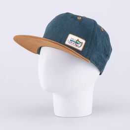 07709026-40 Кепка-бейсболка с прямым козырьком для мальчики синий