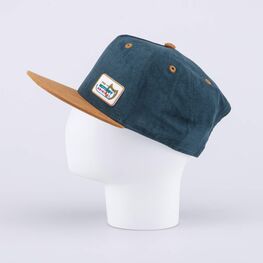 07709026-40 Кепка-бейсболка с прямым козырьком для мальчики синий фото №2