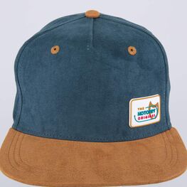 07709026-40 Кепка-бейсболка с прямым козырьком для мальчики синий фото №3