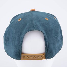 07709026-40 Кепка-бейсболка с прямым козырьком для мальчики синий фото №4