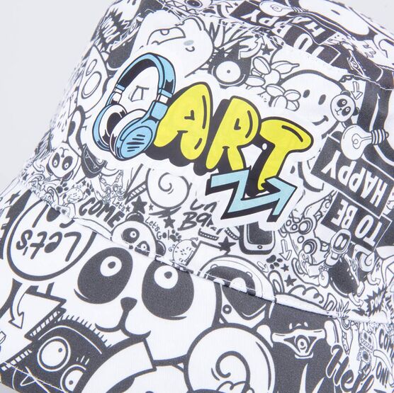 07710007-40 Панама Граффити для мальчики разноцветный фото №3