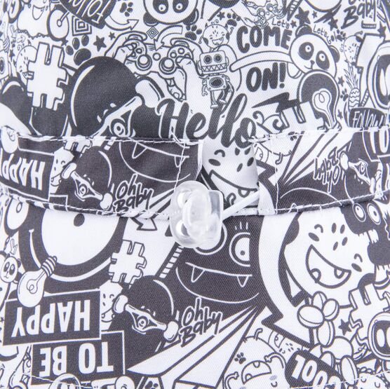 07710007-40 Панама Граффити для мальчики разноцветный фото №4