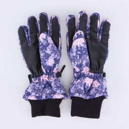 07822067-00 Перчатки утепленные Мишка на севере для девочки разноцветный фото №2