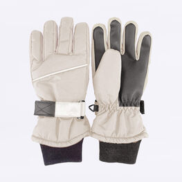 07822249-40 Перчатки с тинсулейт бежевый для девочки бежевый