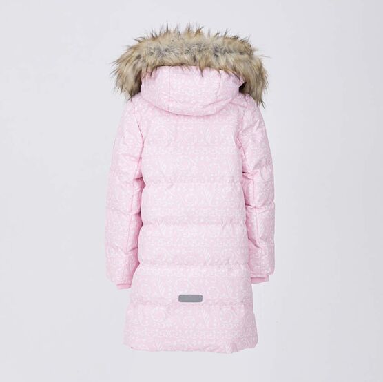 07858062-40 Зимнее пальто для девочки розовый для девочки розовый фото №3
