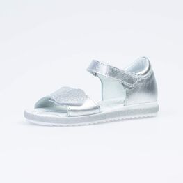 522149-23 Нарядные босоножки для девочки для девочки серебристый