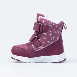454837-42 Мембранные ботинки для девочки бордовый фото №2