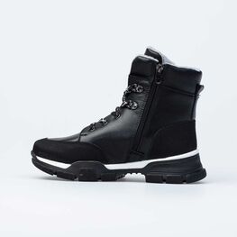 652177-42 Сапожки для девочки черный фото №2