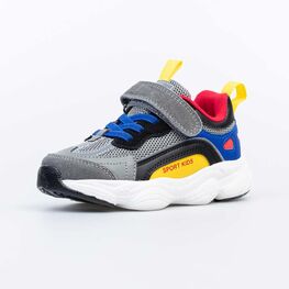 344346-73 Кроссовки для мальчики сер-цве