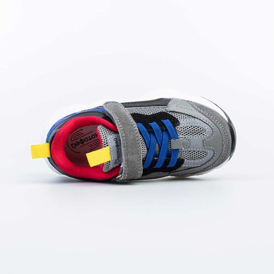 344346-73 Кроссовки для мальчики сер-цве фото №4