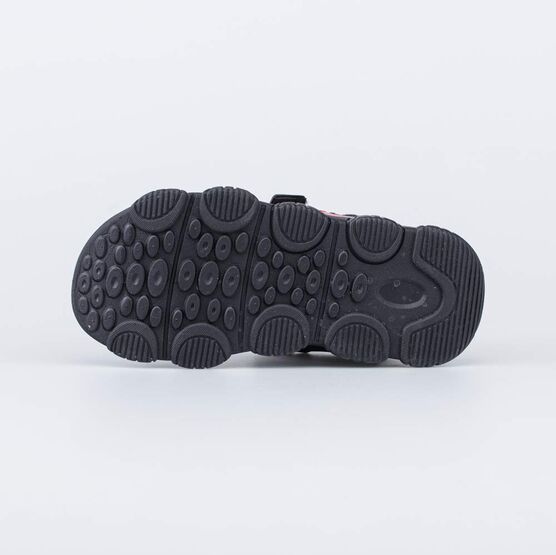 524096-11 Сандалии пляжные для мальчика для мальчики черный + красный фото №3