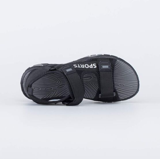 721010-11 Пляжные сандалии SPORTS для мальчики черный фото №4