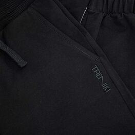 07759060-40 Брюки спортивные детские черный для мальчики черный фото №3