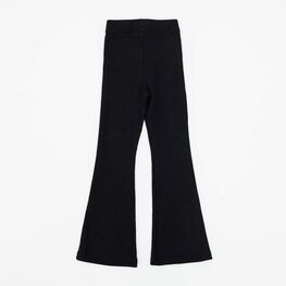 07859072-41 Брюки для девочки в рубчик черный для девочки черный фото №2