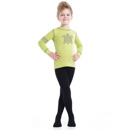 11SURU-002 Теплые колготки для мальчика или девочки NORVEG черный для универсальные черный фото №4