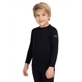 4U3HLRU-002 Термоджемпер детский NORVEG ACTIVE KIDS черный для универсальные черный