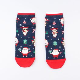 07042359-41 Носки детские Новогодняя Вечеринка для универсальные синий + красный