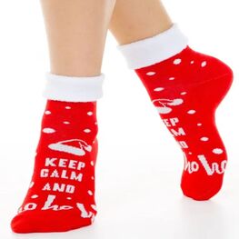 07042356-40 Носки детские Keep calm XoXo для универсальные красный