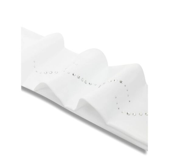 07832270-40 Детские колготки со стразами 60DEN BNM белый для девочки белый фото №4