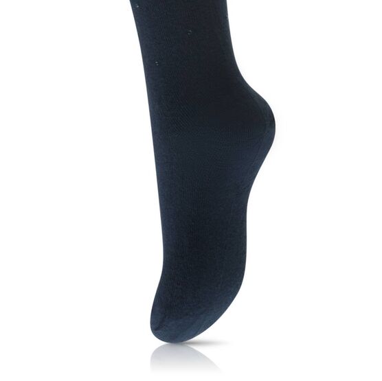 07832598-40 Детские колготки со стразами BNM синий для девочки синий фото №4