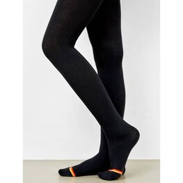 07832525-40 Колготки термо детские черные для девочки черный