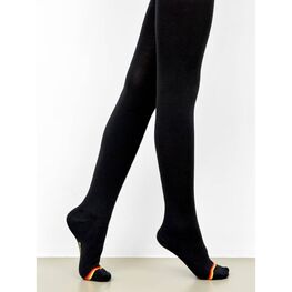 07832525-40 Колготки термо детские черные для девочки черный фото №2