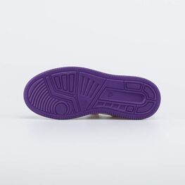 532321-22 Кожаные полуботинки для девочки для девочки розовый + фиолетовый фото №3