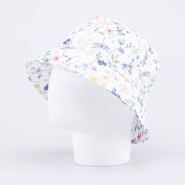 07811962-40 Панама для девочки Цветы для девочки разноцветный