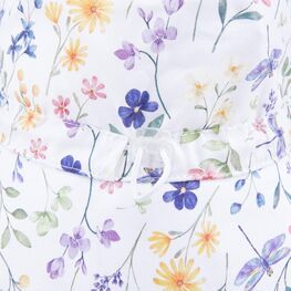 07811962-40 Панама для девочки Цветы для девочки разноцветный фото №4