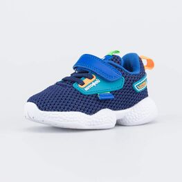 144142-16 Текстильные кроссовки для мальчика для мальчики синий