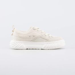 731190-11 Кеды подростковые бежевые для девочки бежевый фото №2