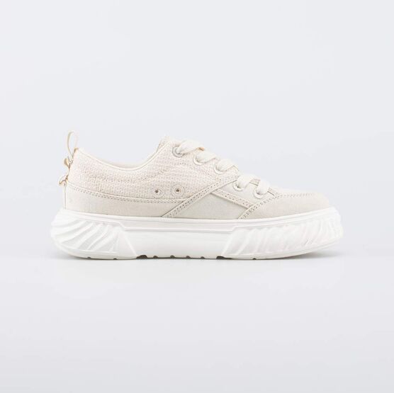 731190-11 Кеды подростковые бежевые для девочки бежевый фото №2