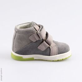 052136-22 Ботинки для мальчики серый фото №2