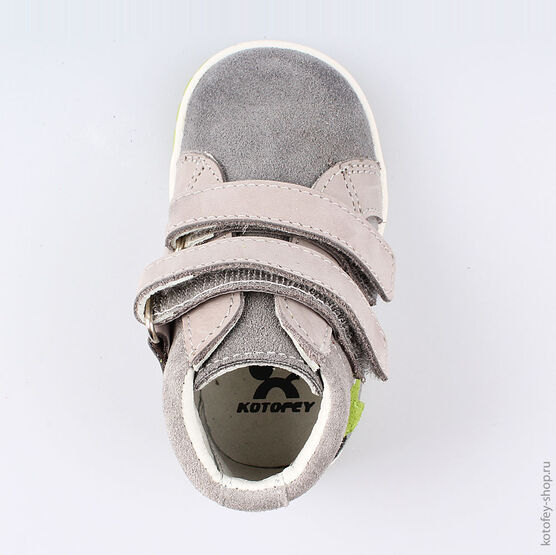 052136-22 Ботинки для мальчики серый фото №4