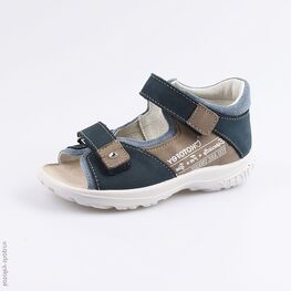 322092-21 Сандалии для мальчики син-беж