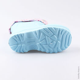 365004-13 Резиновые сапоги для девочки голубой фото №3