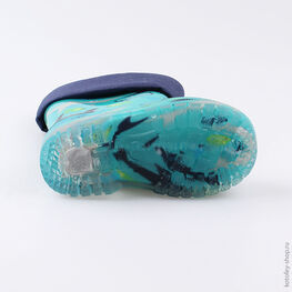 266021-11 Резиновые сапоги для мальчики голубой фото №3