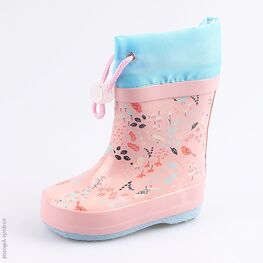 166050-11 Резиновые сапоги для девочки розовый