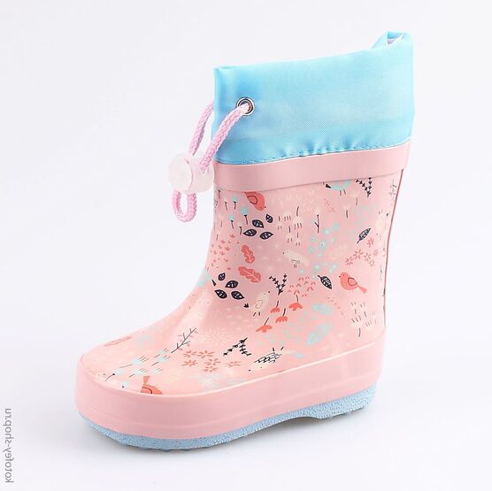 166050-11 Резиновые сапоги для девочки розовый