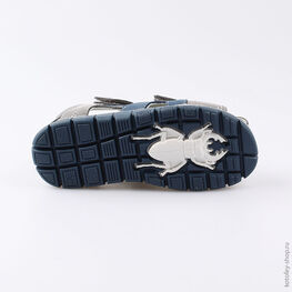 522126-21 Сандалии для мальчики сер-син фото №3