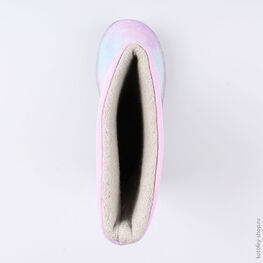 266022-11 Резиновые сапоги с LED-подсветкой для девочки гол-роз фото №4